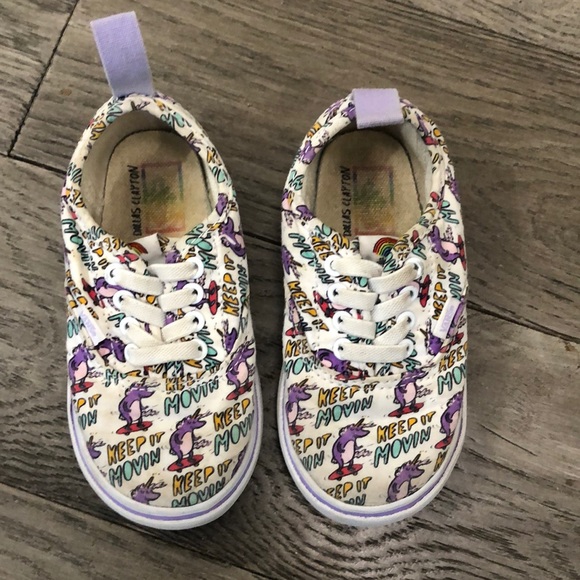 girls vans size 7